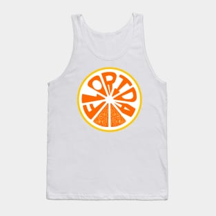 Florida Orange Tank Top